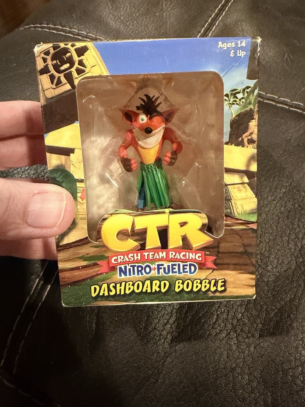 CTR Crash Team Racing Nitro Fueled Dashboard Bobble Head NECA GameStop Promo